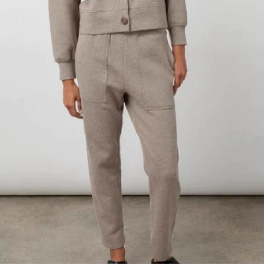 Rails S M L Latte Heather sweatpants tan